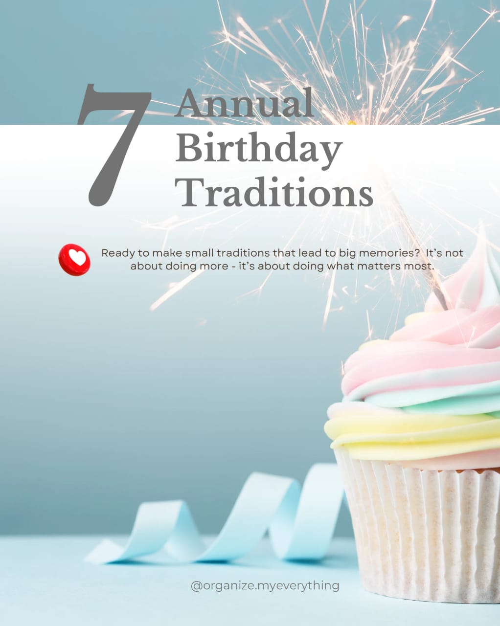 annual birthday traditions.