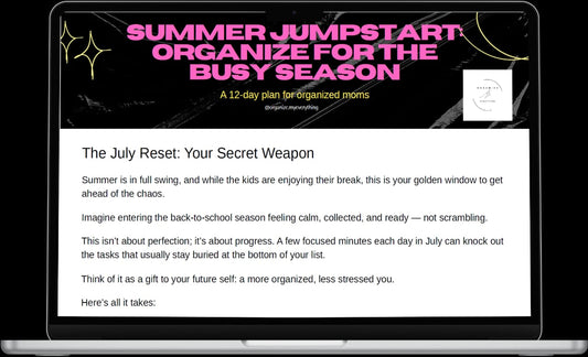 Summer Checklist (July)