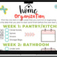 Home organization tracker