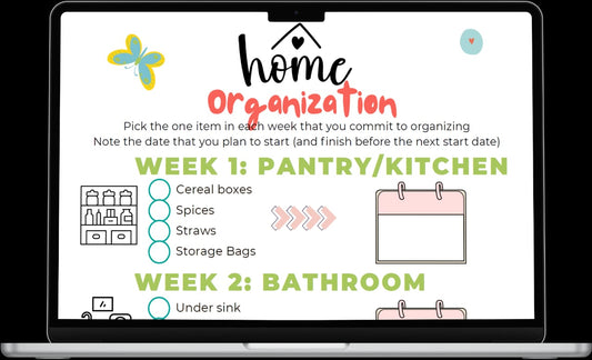 Home organization tracker