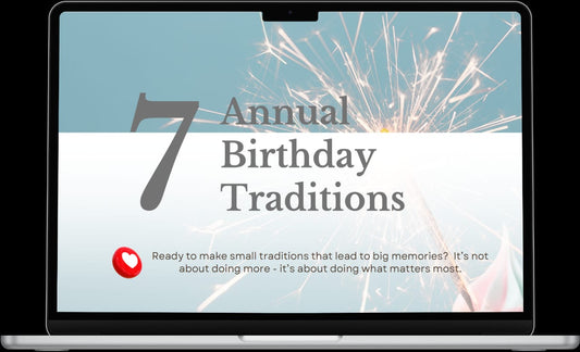 Annual birthday traditions